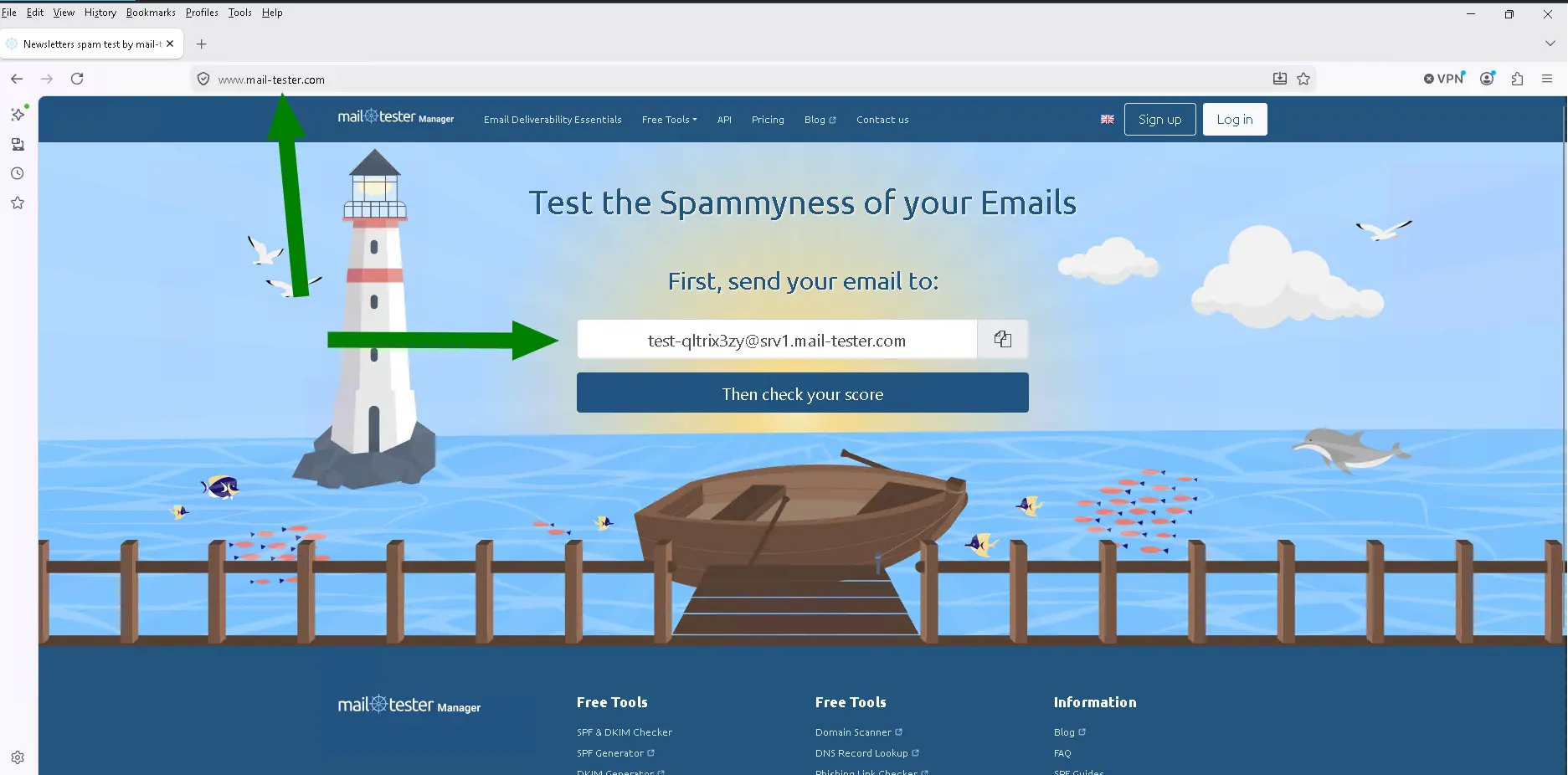 mailtester-login
