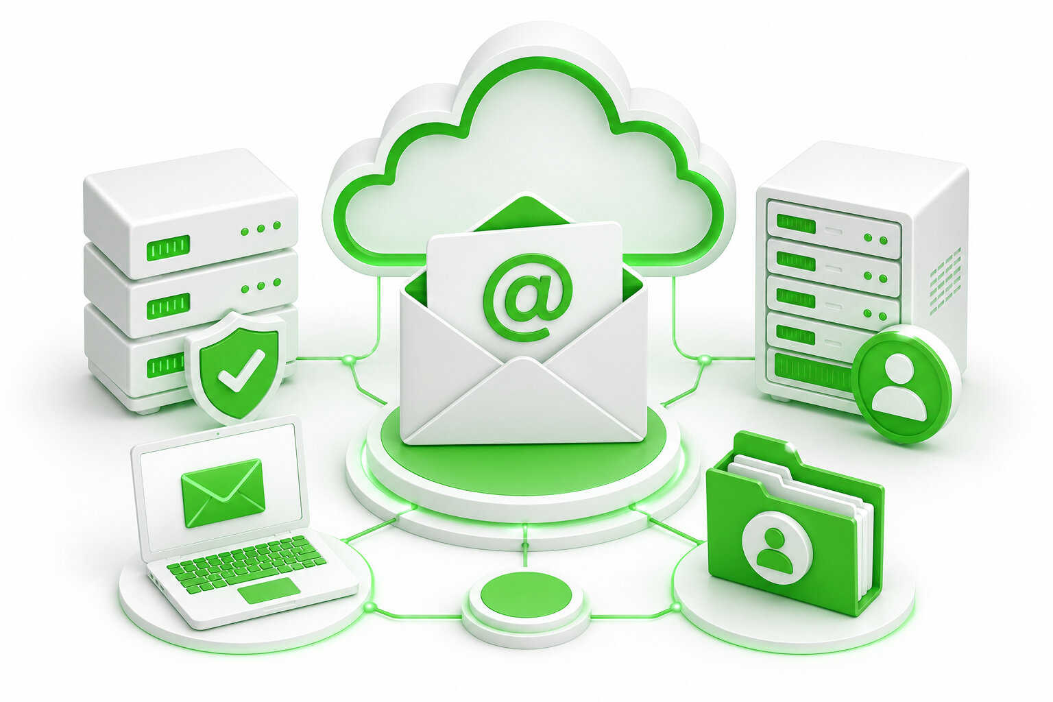 هاست ایمیل (اشتراکی و اختصاصی)