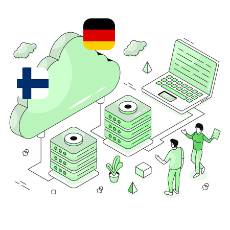 سرور ابری اروپا